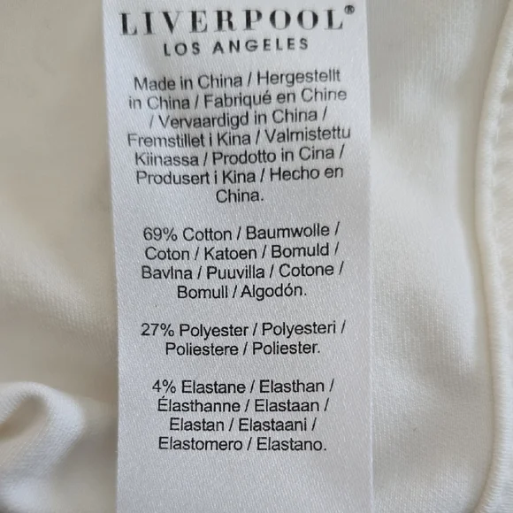 Liverpool Jeans Company White Jean Jacket Classic Design - Picture 5 of 6